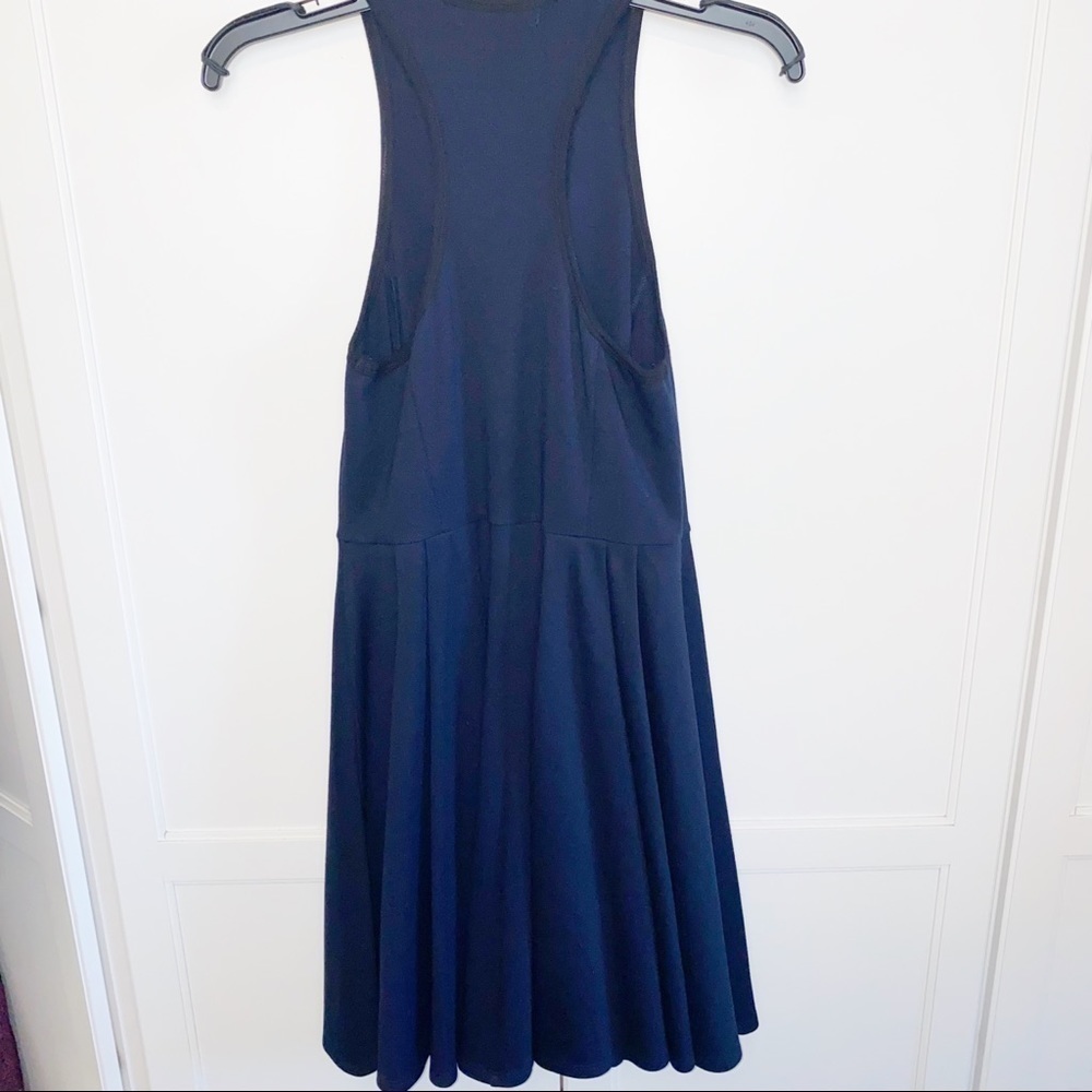 Bailey 44 Sporty Fit/Flare Navy Mini Dress Racerback From Revolve Small Athletic - Picture 4 of 14